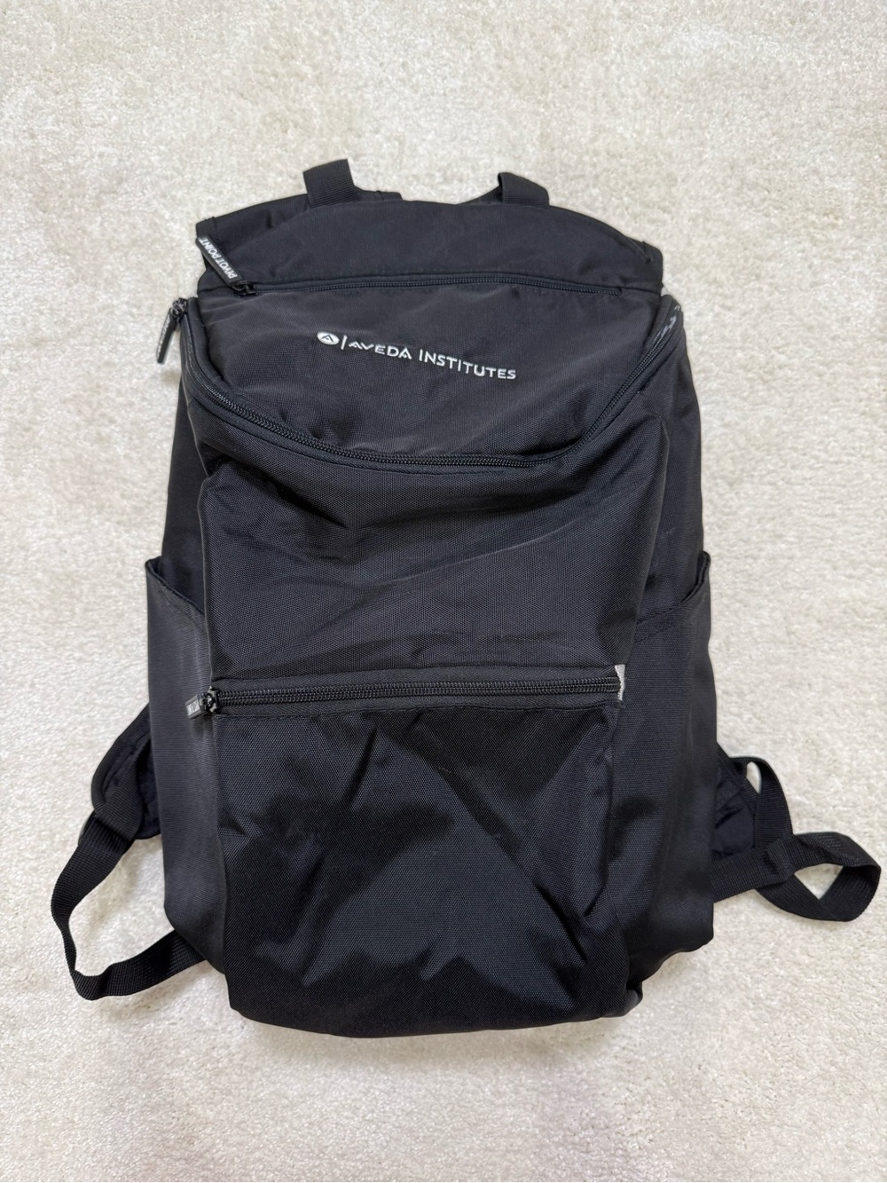 Aveda Institutes Pivot Point Black Padded Backpack Cosmetology Esthetician